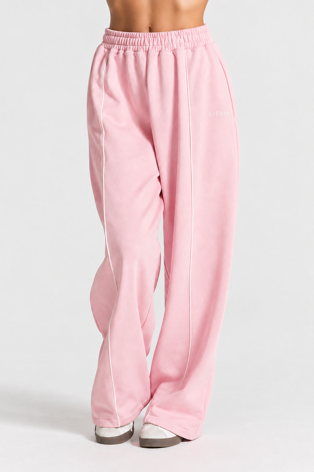 Jogging large rose femme L•IAM – Style & confort