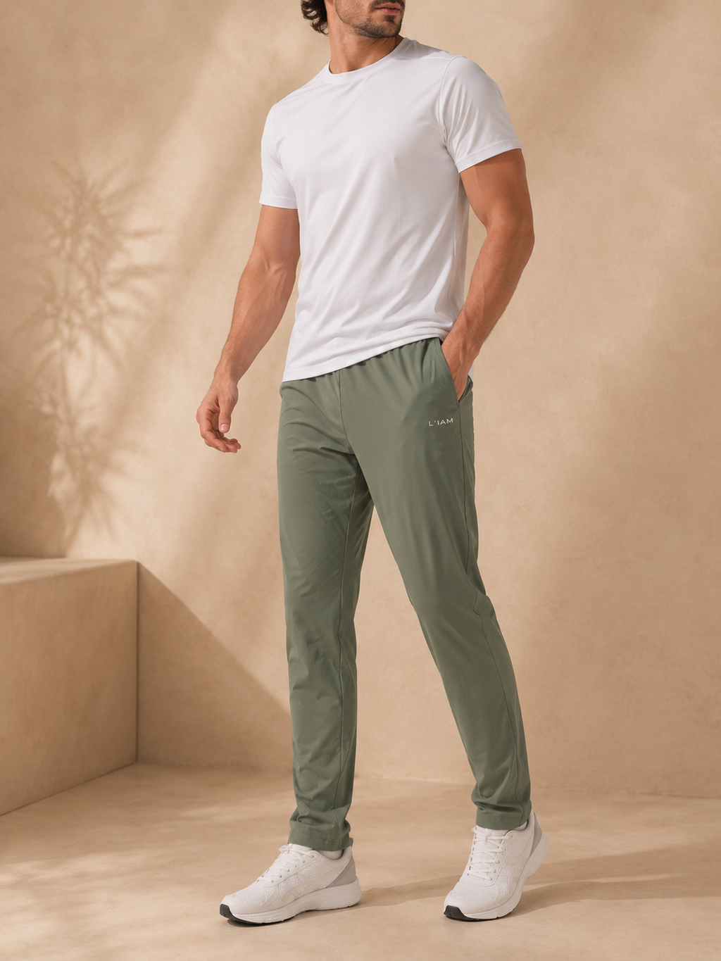 Pantalon Performance Homme Kaki Olive